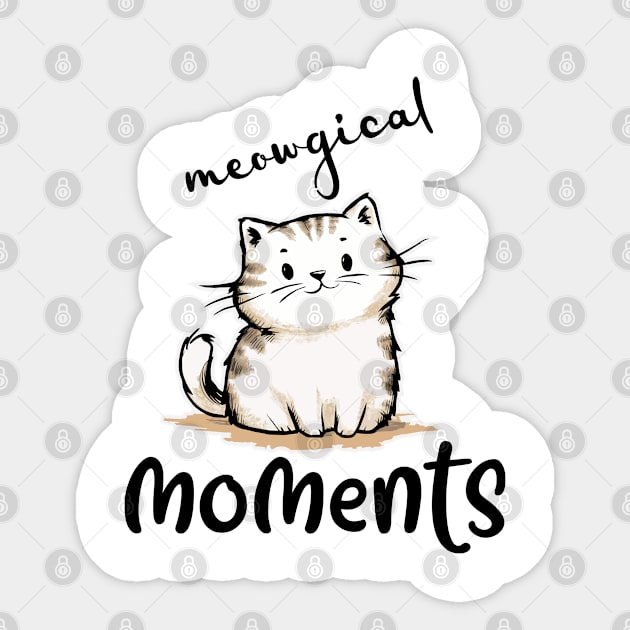 Let's Create Meowgical Moments! Sticker by TurnEffect